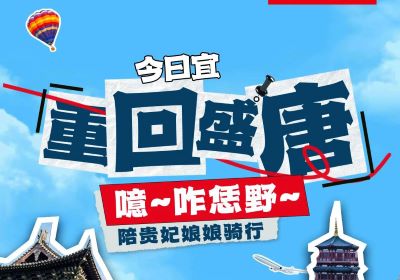 噫~起猛嘞，貴妃娘娘騎著臺鈴來洛陽撒歡了！